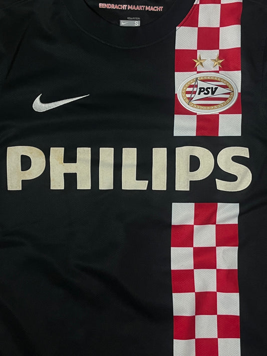 vintage Nike PSV Eindhoven POORTVLIET5 2010-2011 away jersey {S}