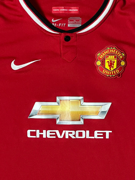 vintage Nike Manchester United 2014-2015 home jersey {XS}
