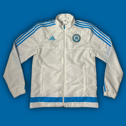 vintage Adidas Olympique Marseille windbreaker {S}