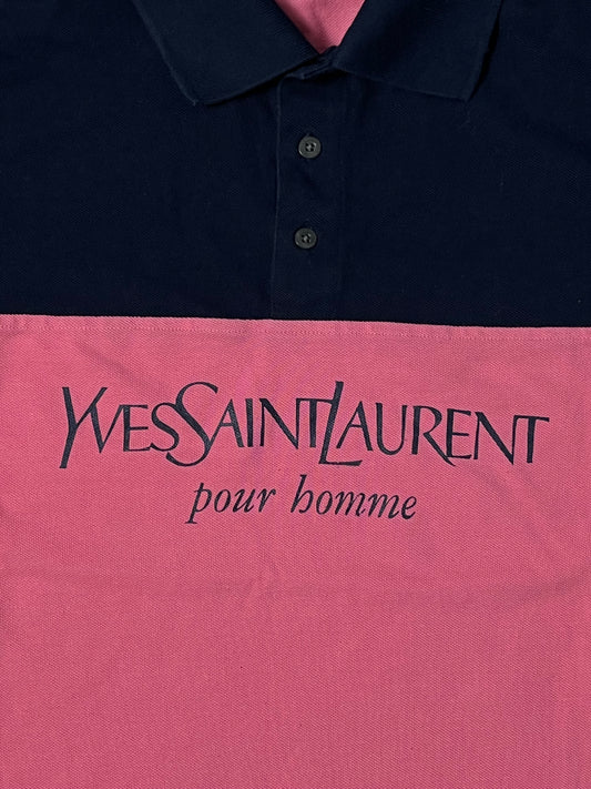 vintage Yves Saint Laurent spellout polo {M}