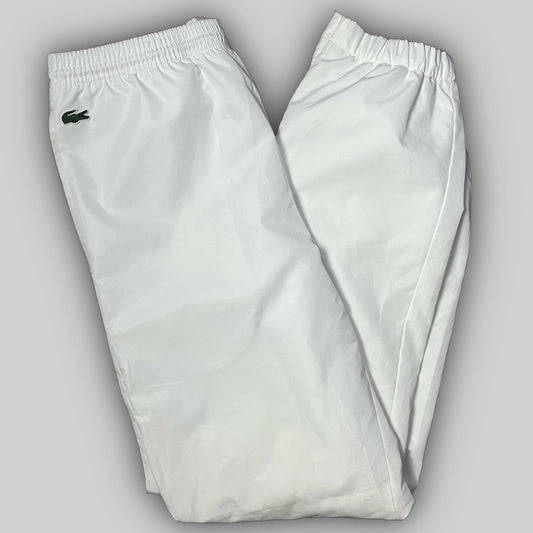 white Lacoste trackpants {M}