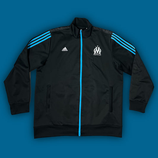vintage Adidas Olympique Marseile trackjacket {XL}