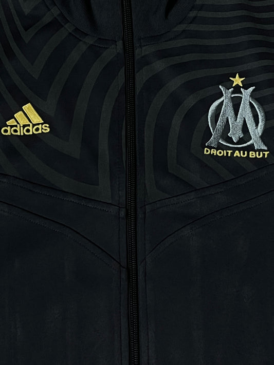 vintage Adidas Olympique Marseille trackjacket {L}
