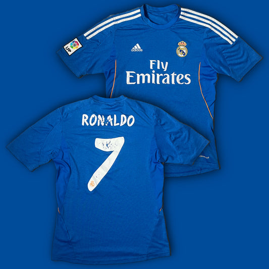 vintage Adidas Real Madrid RONALDO7 2013-2014 away jersey {M}