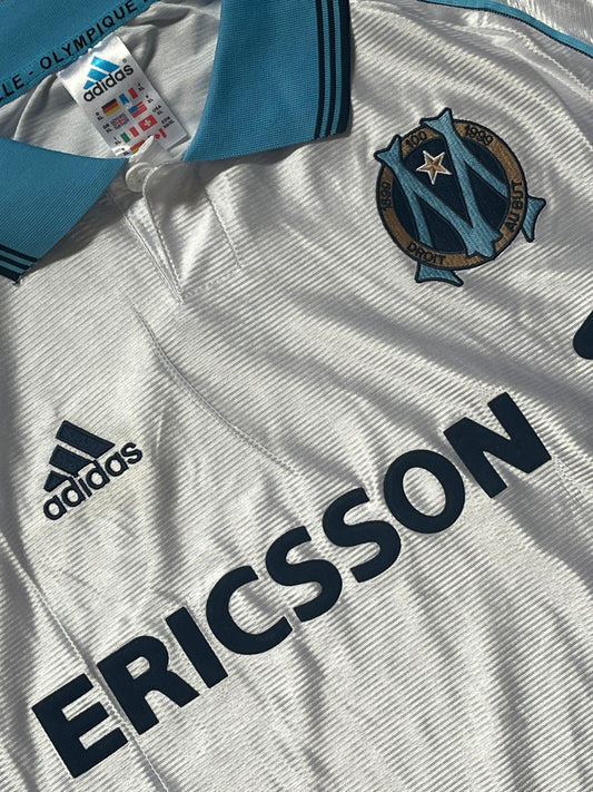 vintage Adidas Olympique Marseille 1998-1999 home jersey {M-L}