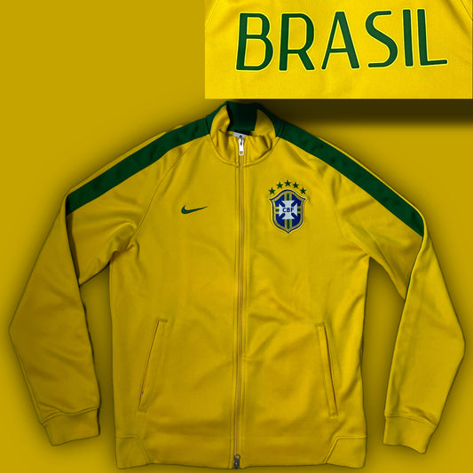 vintage Nike Brasil trackjacket {M}