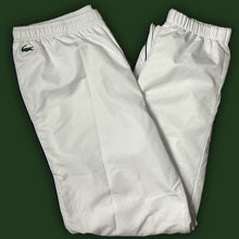 Load image into Gallery viewer, white Lacoste trackpants {XL}

