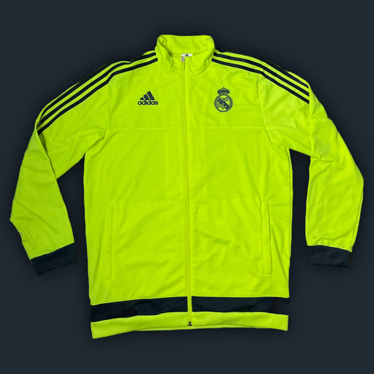 vintage Adidas Real Madrid trackjacket {L}