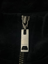 Load image into Gallery viewer, vintage velour Burberry sweatjacket {S}
