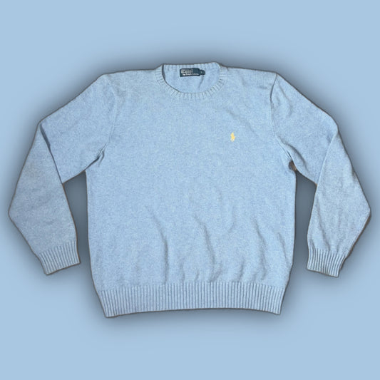 vintage babyblue Polo Ralph Lauren knittedsweater {L}