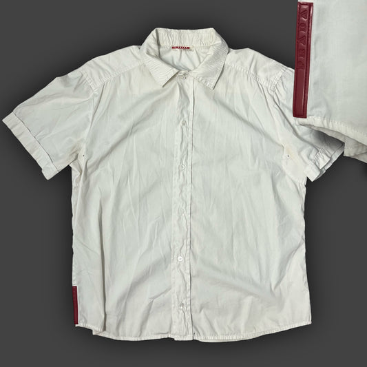 vintage Prada short sleeve shirt {M}
