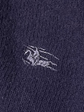 Carica l&#39;immagine nel visualizzatore di Gallery, vintage purple Burberry knittedsweater {XXL}
