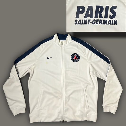 vintage Nike PSG Paris Saint-Germain trackjacket {XL}