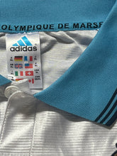 Lade das Bild in den Galerie-Viewer, vintage Adidas Olympique Marseille 1998-1999 home jersey {M-L}
