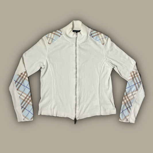 vintage Burberry sweatjacket {S}