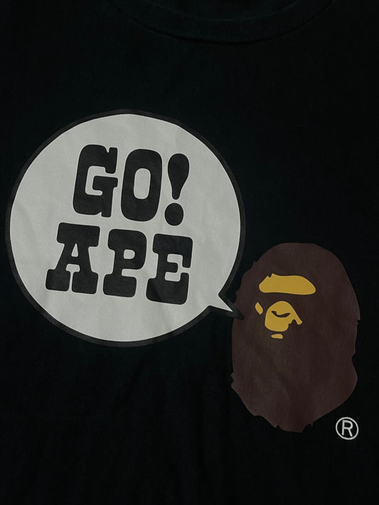 vintage BAPE a bathing ape t-shirt {L}
