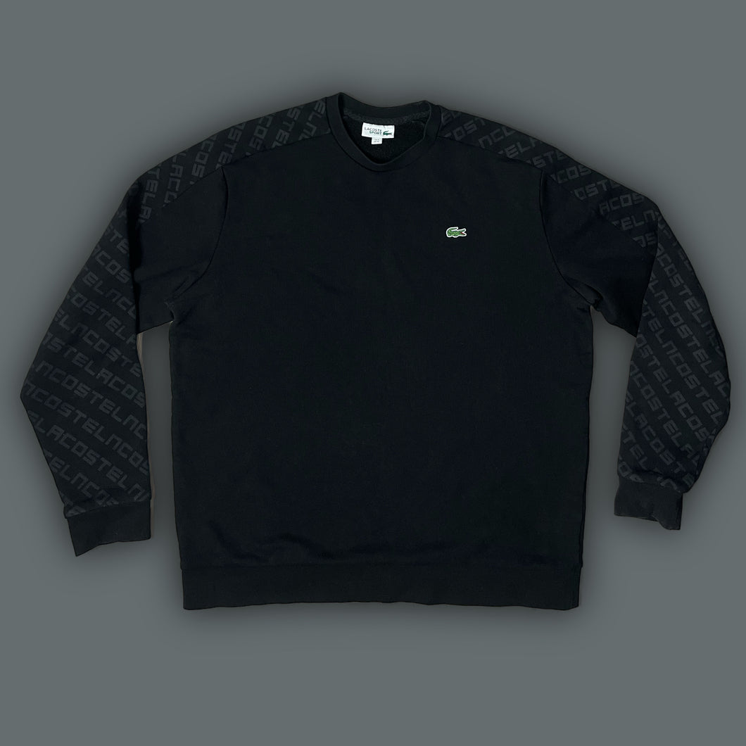 black Lacoste sweater {L}