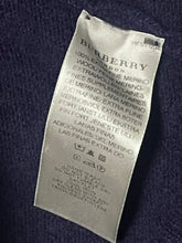 Φόρτωση εικόνας στο εργαλείο προβολής Συλλογής, vintage purple Burberry knittedsweater {XXL}
