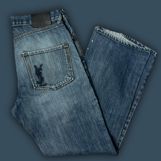 vintage YSL Yves Saint Laurent jeans {M}