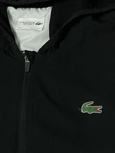 Load image into Gallery viewer, black/white Lacoste windbreaker {M}
