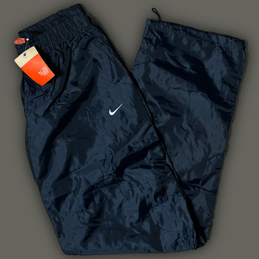 vintage Nike navyblue trackpants DSWT {L}