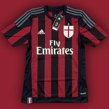 Carregar imagem no visualizador da galeria, vintage Adidas Ac Milan 2015-2016 home jersey DSWT {XS}
