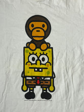 Lade das Bild in den Galerie-Viewer, vintage BAPE a bathing ape X SpongeBob t-shirt {L}
