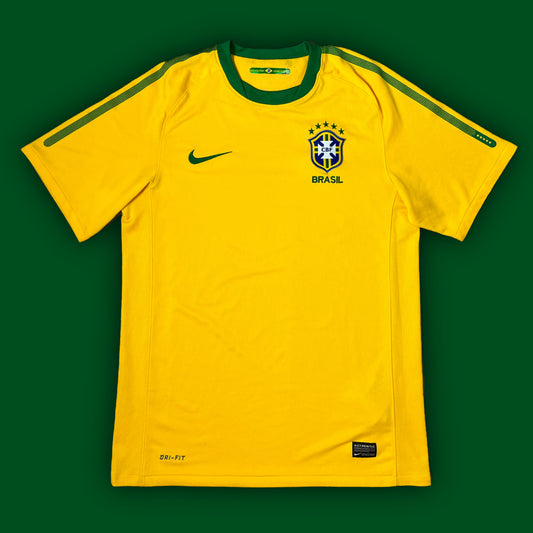 vintage Nike BRASIL 2010 home jersey {S}