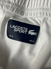 Φόρτωση εικόνας στο εργαλείο προβολής Συλλογής, white Lacoste trackpants {XL}
