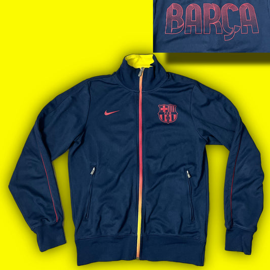 vintage Nike Fc Barcelona trackjacket {S}