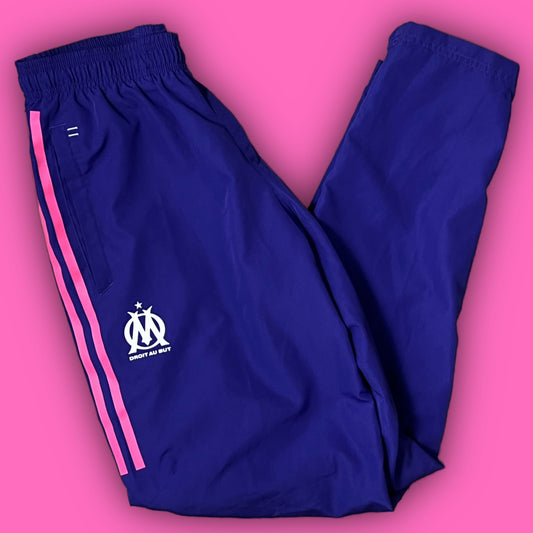 vintage Adidas Olympique Marseille trackpants {S}