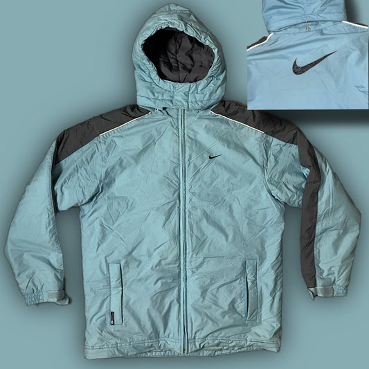 vintage Nike babyblue winterjacket {S}