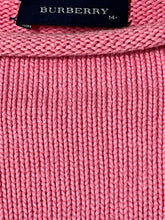 Load image into Gallery viewer, vintage pink Burberry knittedsweater {S}
