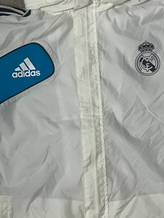 vintage Adidas Real Madrid windbreaker {L-XL}