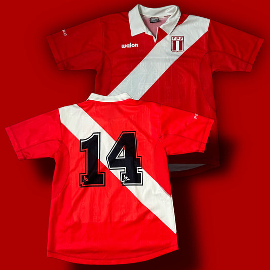 vintage Walon Peru 14 1996-1998 home jersey {M}
