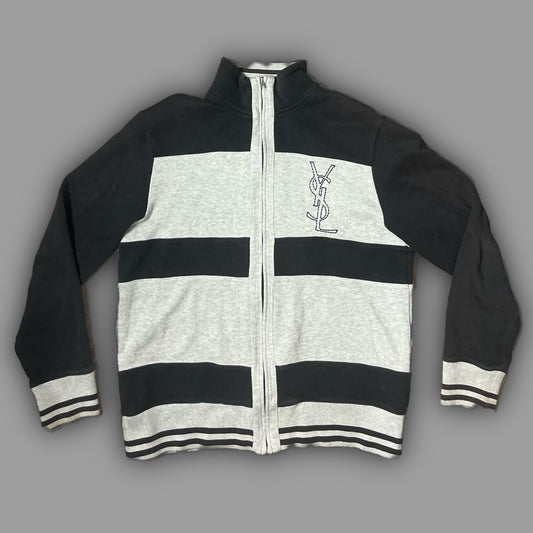 vintage Yves Saint Laurent sweatjacket {L}