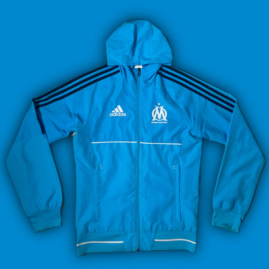 vintage Adidas Olympique Marseille windbreaker {S}