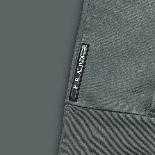 grey Prada sweatjacket {M}