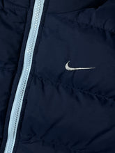 Lade das Bild in den Galerie-Viewer, vintage babyblue/navyblue reversible Nike vest {S}
