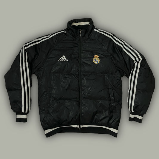 vintage bootleg Adidas Real Madrid winterjacket {S}