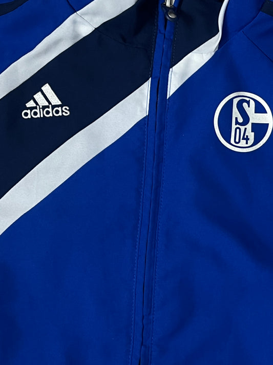 vintage Adidas Fc Schalke 04 windbreaker {L}