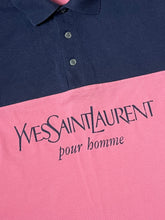 Lade das Bild in den Galerie-Viewer, vintage Yves Saint Laurent spellout polo {M}
