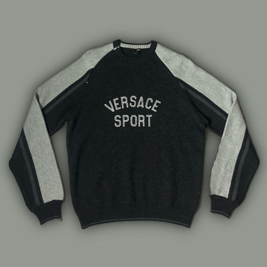 vintage Versace Sport knittedsweater {M}