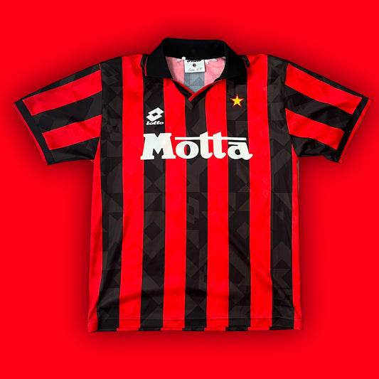 vintage Lotto Ac Milan 1993-1994 home jersey {M}