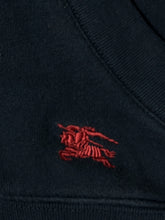 Cargar imagen en el visor de la galería, vintage navyblue Burberry sweatjacket {S}
