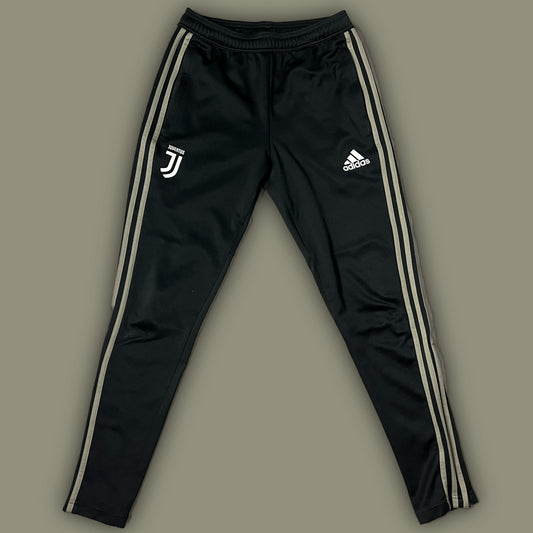 black Adidas Juventus Turin tracksuit {XS}