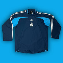 Lade das Bild in den Galerie-Viewer, vintage Adidas Olympique Marseille halfzip windbreaker {XL-XXL}
