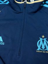 Lade das Bild in den Galerie-Viewer, vintage Adidas Olympique Marseille halfzip windbreaker
