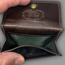 Carregar imagem no visualizador da galeria, vintage Burberry coinpouch+card wallet
