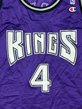 Load image into Gallery viewer, vintage Champion Sacramento Kings WEBER 4 jersey {XL}
